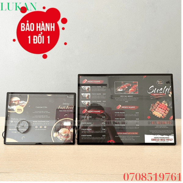 Tranh điện siêu mỏng A4