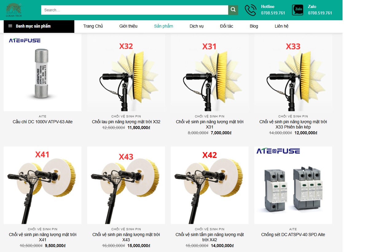LukanTech với đa dạng mẫu mã